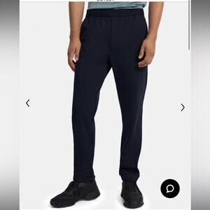 Theory Tapered Drawstring Pant in Stretch Wool Ponte